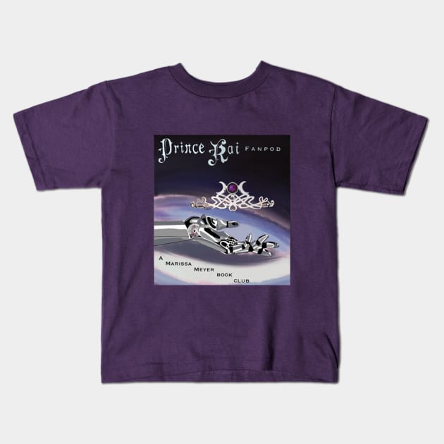 Digital Style PKFP Logo Kids T-Shirt by Prince Kai Fan Pod: A Marissa Meyer Book Club Podcast